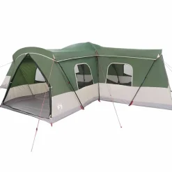 vidaXL Tienda para 16 personas con techo 680 x 510 x 210 cm Verde Hot