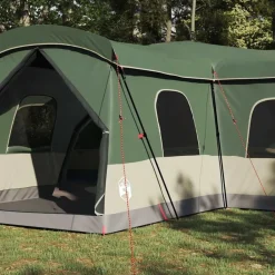 vidaXL Tienda para 16 personas con techo 680 x 510 x 210 cm Verde Hot