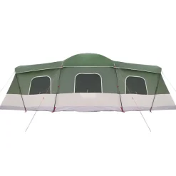 vidaXL Tienda para 16 personas con techo 680 x 510 x 210 cm Verde Hot