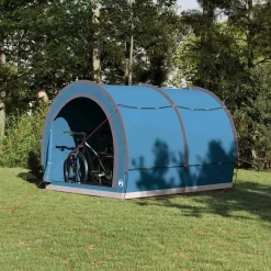 vidaXL Actividades Al Aire Libre-Tienda para guardar bicicletas 256 x 222 x 182 cm