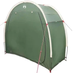 vidaXL Tienda para guardar bicicletas 210 x 90 x 174 cm Verde Outlet