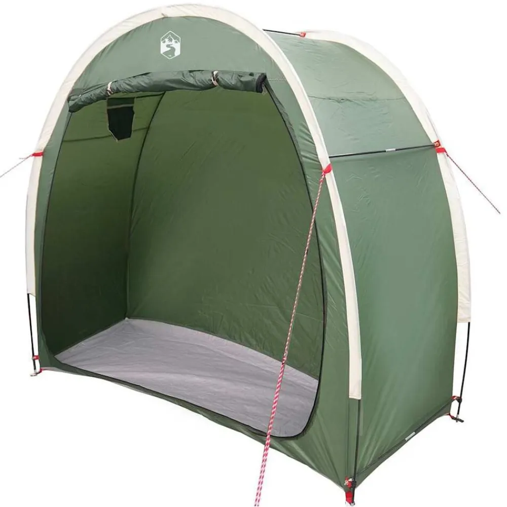 vidaXL Tienda para guardar bicicletas 210 x 90 x 174 cm Verde Outlet