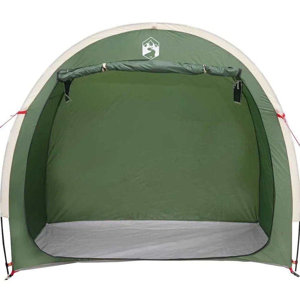 vidaXL Tienda para guardar bicicletas 210 x 90 x 174 cm Verde Outlet