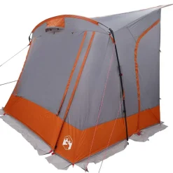 vidaXL Tienda para portón trasero 285 x 255 x 245 cm Gris y naranja