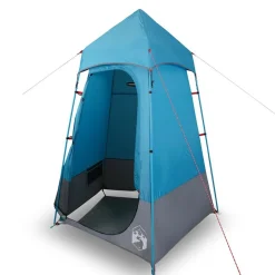 vidaXL Tienda servicio baño impermeable Azul Discount