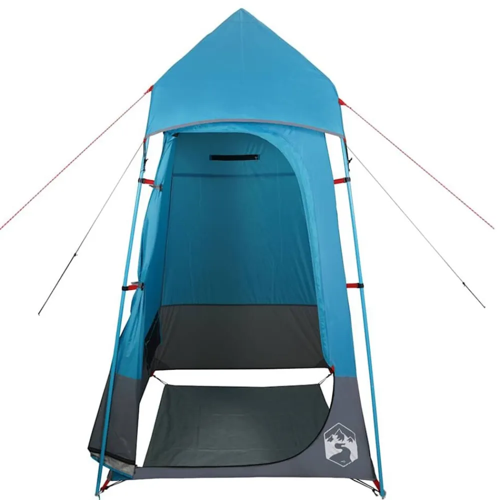vidaXL Tienda servicio baño impermeable Azul Discount