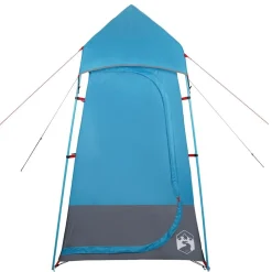 vidaXL Tienda servicio baño impermeable Azul Discount