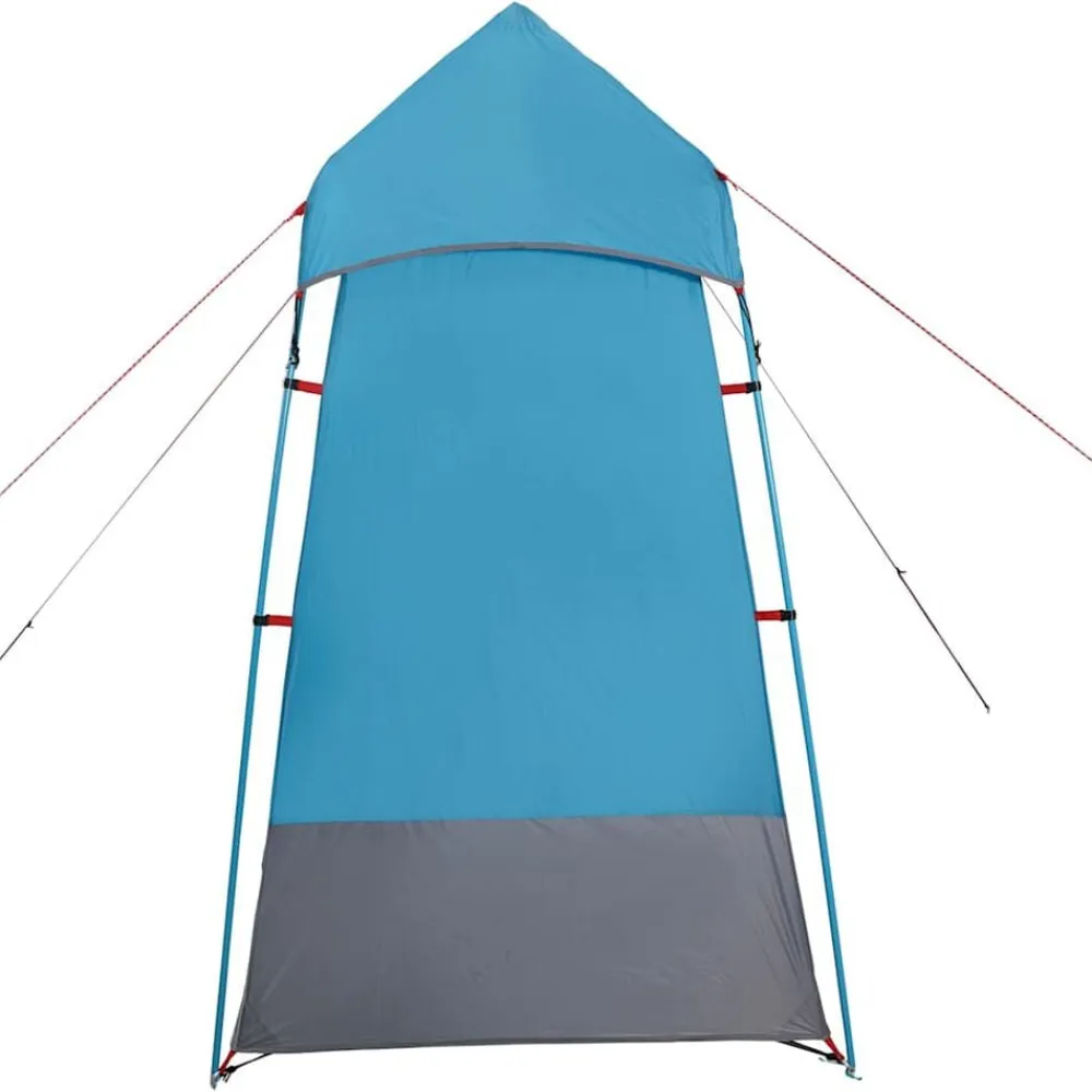 vidaXL Tienda servicio baño impermeable Azul Discount