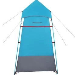 vidaXL Tienda servicio baño impermeable Azul Discount