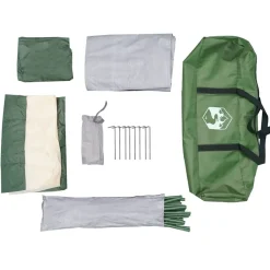 vidaXL Actividades Al Aire Libre-Tienda servicio baño impermeable