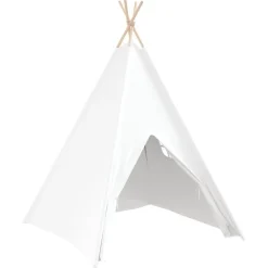 vidaXL Estructuras Para Juegos Al Aire Libre-Tienda tipi 120 x 120 x 150 cm Tela y Plástico