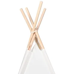 vidaXL Estructuras Para Juegos Al Aire Libre-Tienda tipi 120 x 120 x 150 cm Tela y Plástico