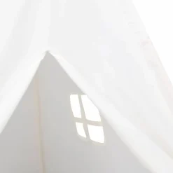 vidaXL Estructuras Para Juegos Al Aire Libre-Tienda tipi 120 x 120 x 150 cm Tela y Plástico