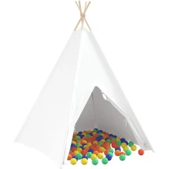 vidaXL Tienda tipi 120 x 120 x 150 cm Tela y Plástico Multicolor Clearance