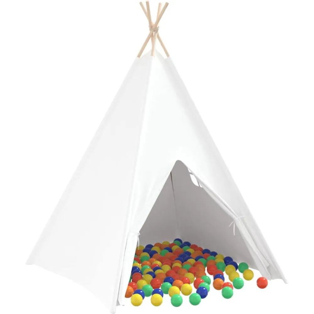 vidaXL Tienda tipi 120 x 120 x 150 cm Tela y Plástico Multicolor Clearance