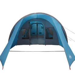 vidaXL Actividades Al Aire Libre-Tienda túnel para 4 personas y gris 778 x 356 x 210 cm