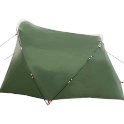 vidaXL Tienda túnel para 4 personas y 318 x 275 x 140 cm Verde Hot
