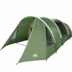 vidaXL Tienda túnel para 4 personas y 778 x 356 x 210 cm Verde Clearance