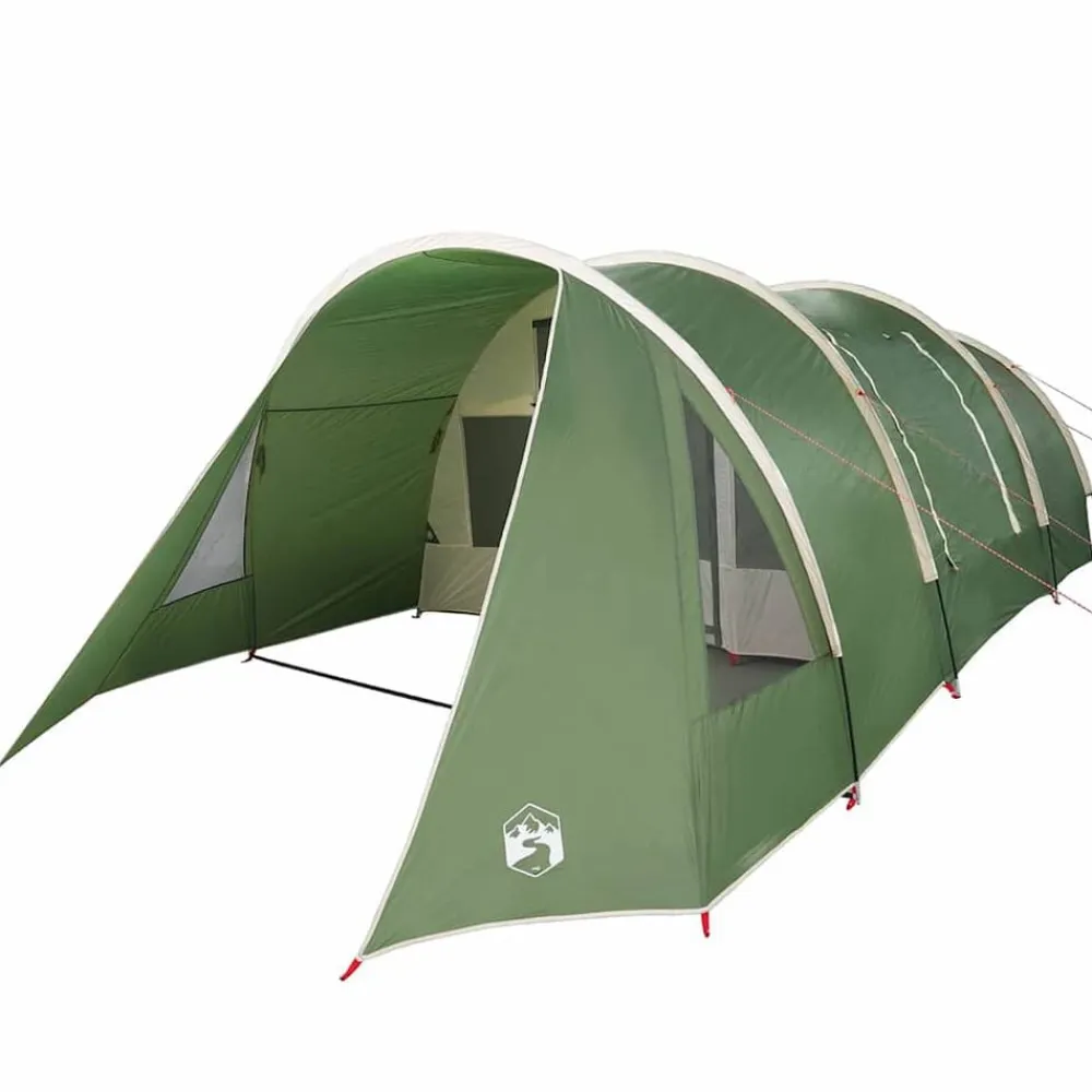 vidaXL Tienda túnel para 4 personas y 778 x 356 x 210 cm Verde Clearance