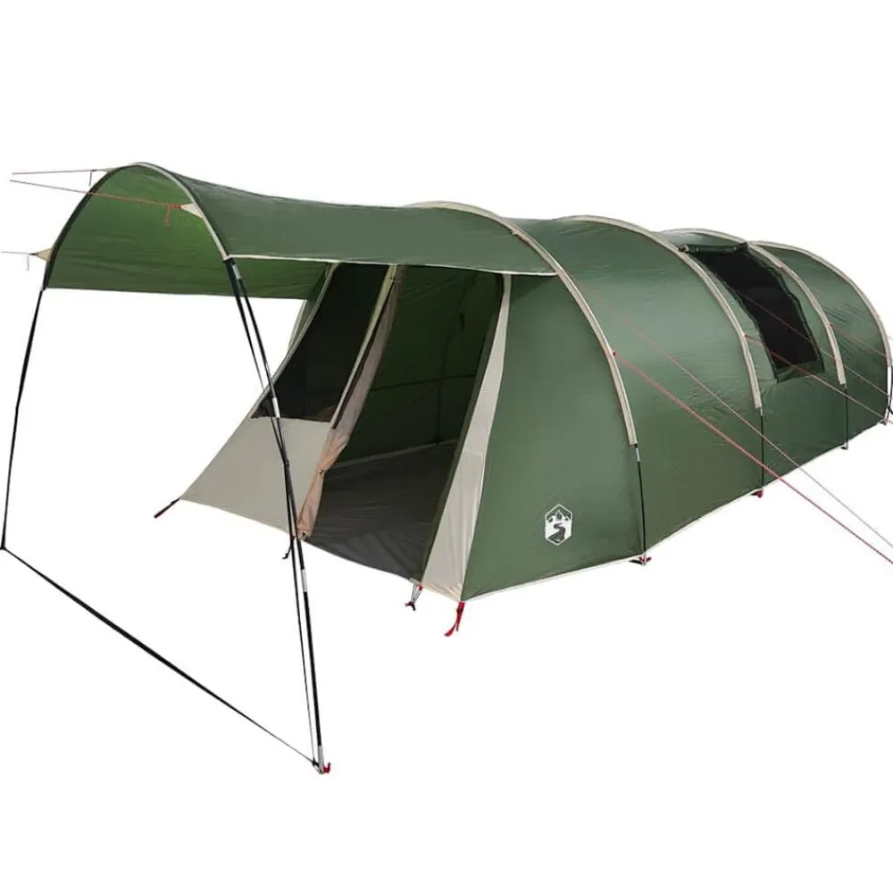 vidaXL Actividades Al Aire Libre-Tienda túnel para 4 personas y 740 x 370 x 220 cm