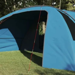 vidaXL Actividades Al Aire Libre-Tienda túnel para 6 personas y gris 700 x 590 x 215 cm