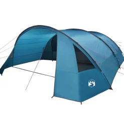 vidaXL Actividades Al Aire Libre-Tienda túnel para 6 personas y gris 700 x 590 x 215 cm