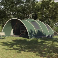 vidaXL Tienda túnel para 8 personas con techo 710 x 460 x 245 cm Verde Sale