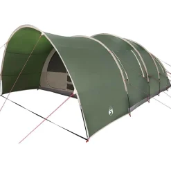 vidaXL Tienda túnel para 8 personas con techo 710 x 460 x 245 cm Verde Sale