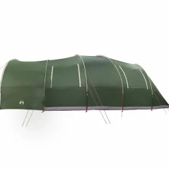 vidaXL Tienda túnel para 8 personas con techo 710 x 460 x 245 cm Verde Sale