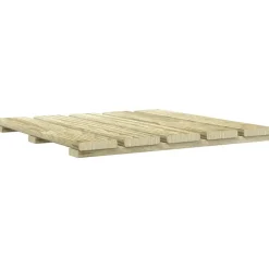 vidaXL Tile de Decking 6 pcs 50 x 50 cm Pino Impregnado Verde Online