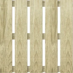 vidaXL Tile de Decking 6 pcs 50 x 50 cm Pino Impregnado Verde Online