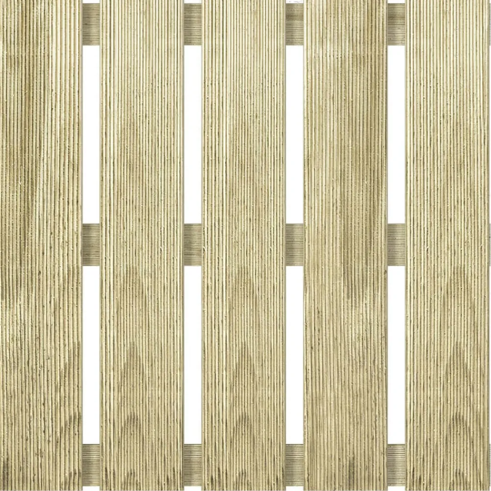vidaXL Tile de Decking 6 pcs 50 x 50 cm Pino Impregnado Verde Online