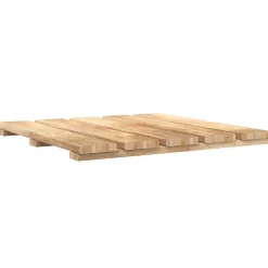 vidaXL Productos Del Hogar-Tile de Decking 6 pcs Marrón 50 x 50 cm Pino Impregnado Marrón
