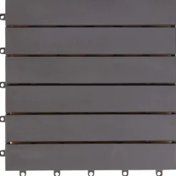 vidaXL Productos Del Hogar-Tile de Decking 10 pcs 30 x 30 cm Madera de Acacia