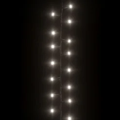 vidaXL Decoración-Tira de luces compacta con 400 LED PVC blanco frío 13 m