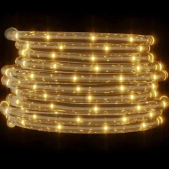 vidaXL Tira de luces con 120 LED blanco cálido PVC 5 m c&aacute;lido New