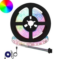 vidaXL Tira LED 2 pcs Negro y Transparente 900 mm Cobre y plástico Discount