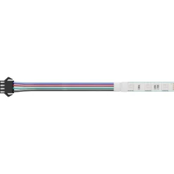 vidaXL Iluminación-Tira LED 2 pcs Negro y 1745 mm Cobre y plástico