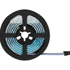 vidaXL Iluminación-Tira LED 2 pcs Negro y Transparente 950 mm Cobre y plástico