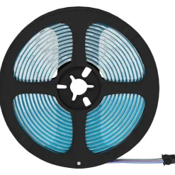 vidaXL Iluminación-Tira LED 2 pcs Negro y Transparente 4700 mm Cobre y plástico