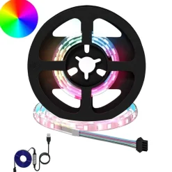 vidaXL Tira LED 2 pcs Negro y Transparente 350 mm Cobre y plástico Discount
