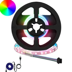 vidaXL Tira LED 2 pcs Negro y Transparente 250 mm Cobre y plástico