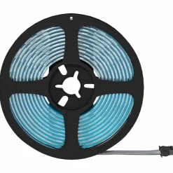 vidaXL Iluminación-Tira LED 2 pcs Negro y Transparente 2500 mm Cobre y plástico