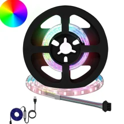 vidaXL Tira LED 2 pcs Negro y Transparente 450 mm Cobre y plástico Best