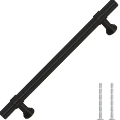 vidaXL Accesorios De Bricolaje-Tiradores para armarios 10 uds acero inoxidable 128 mm