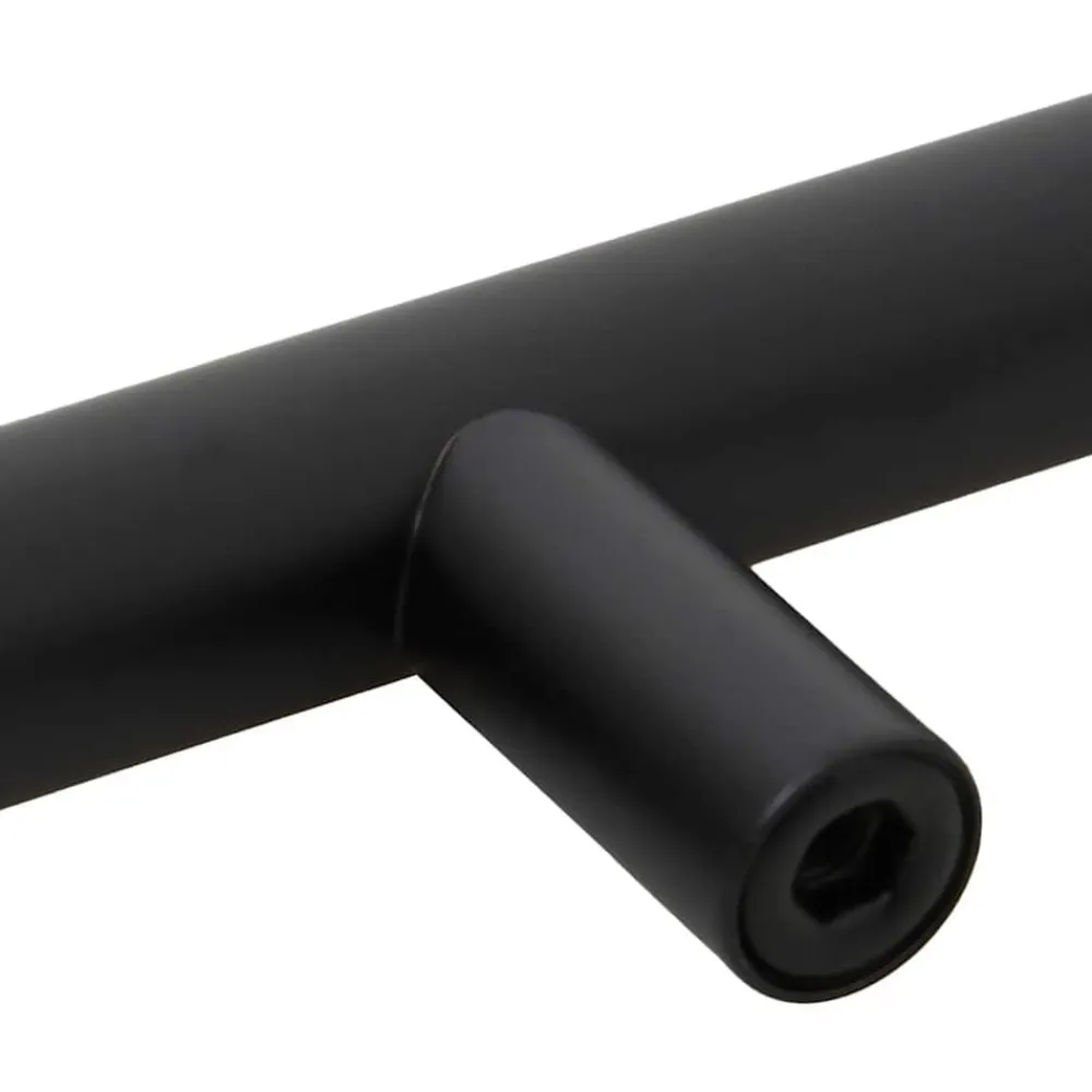 vidaXL Accesorios De Bricolaje-Tiradores para armarios 10 uds acero inoxidable 64 mm