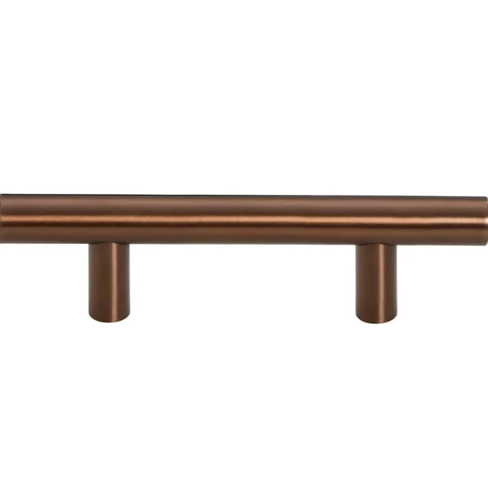 vidaXL Accesorios De Bricolaje-Tiradores para armarios 10 uds acero inoxidable 64 mm