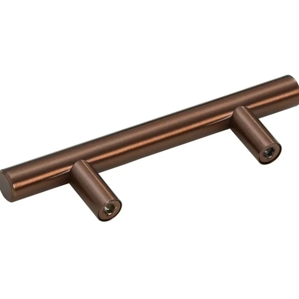 vidaXL Accesorios De Bricolaje-Tiradores para armarios 10 uds acero inoxidable 64 mm