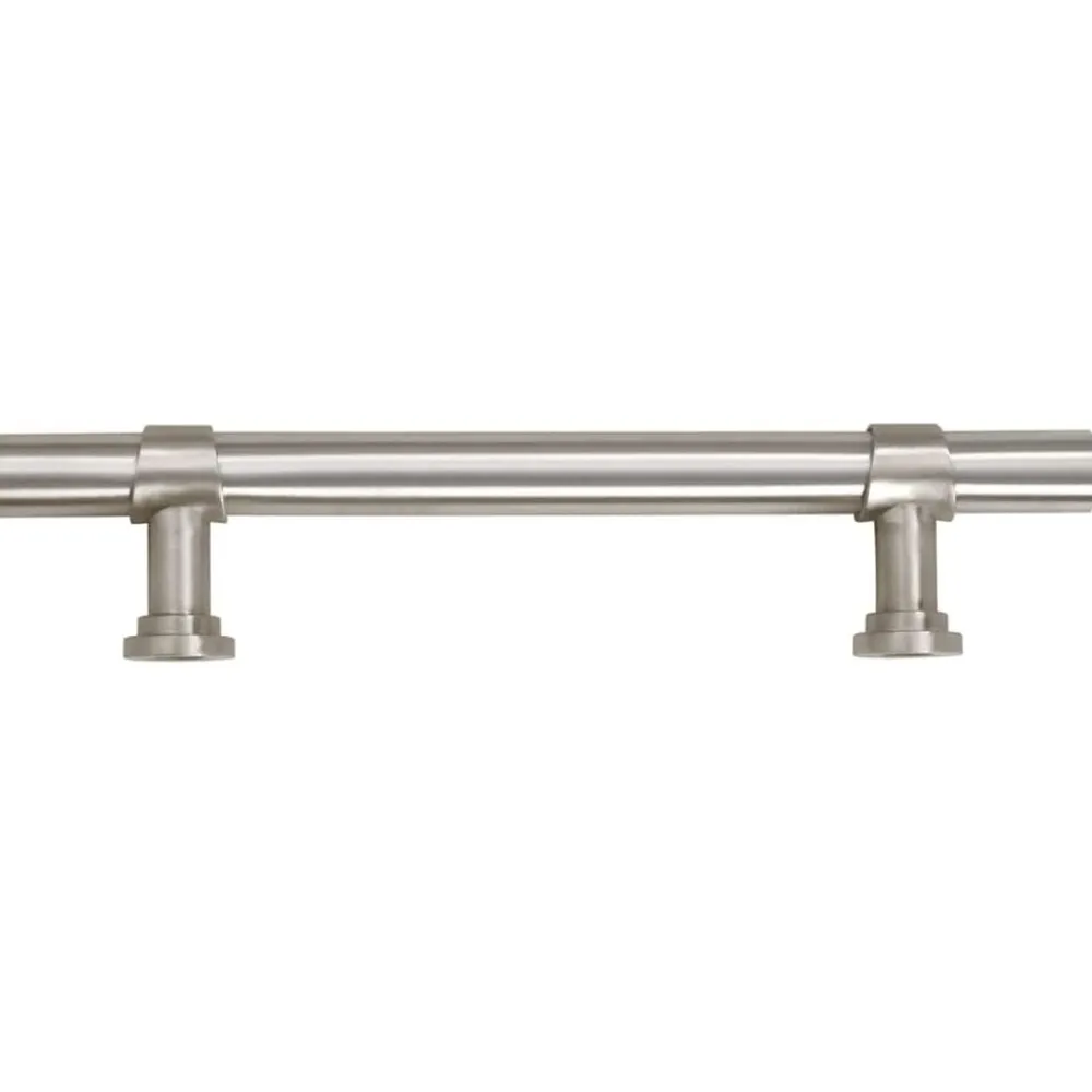 vidaXL Tiradores para armarios 10 uds acero inoxidable 96 mm Plateado Sale