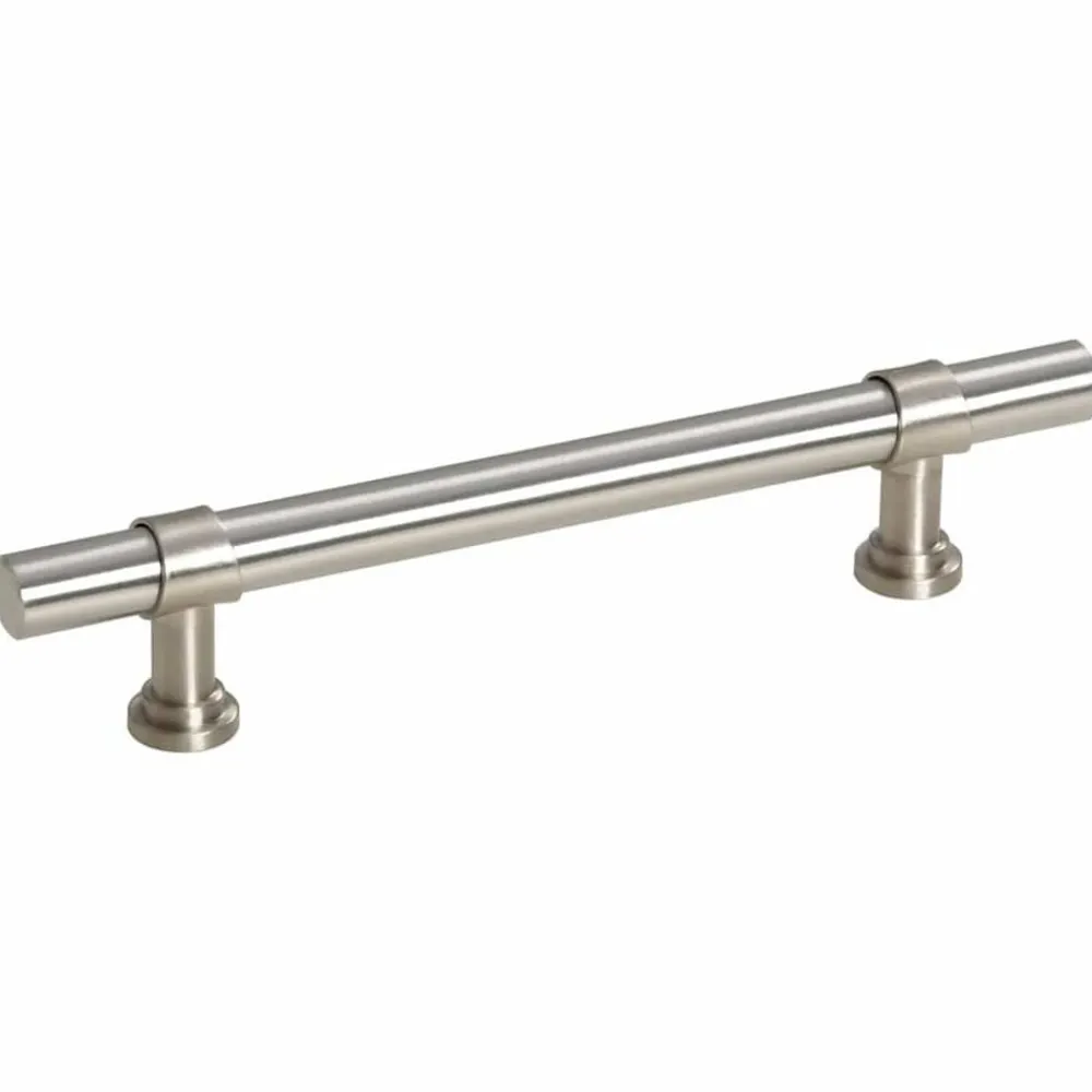 vidaXL Tiradores para armarios 10 uds acero inoxidable 96 mm Plateado Sale